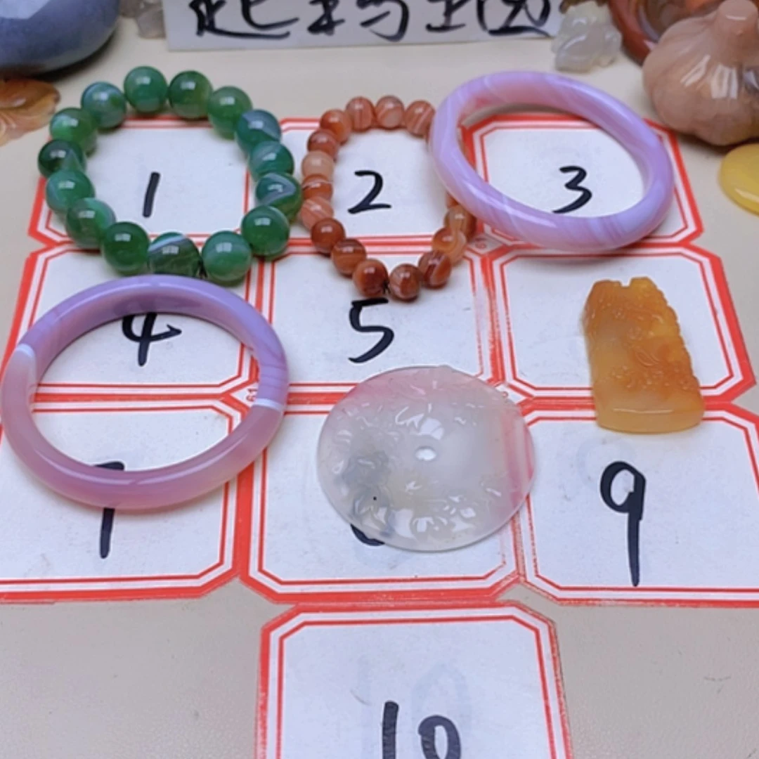 【闪购商品】未镶嵌玛瑙/玉髓珠宝半成品N**蘭