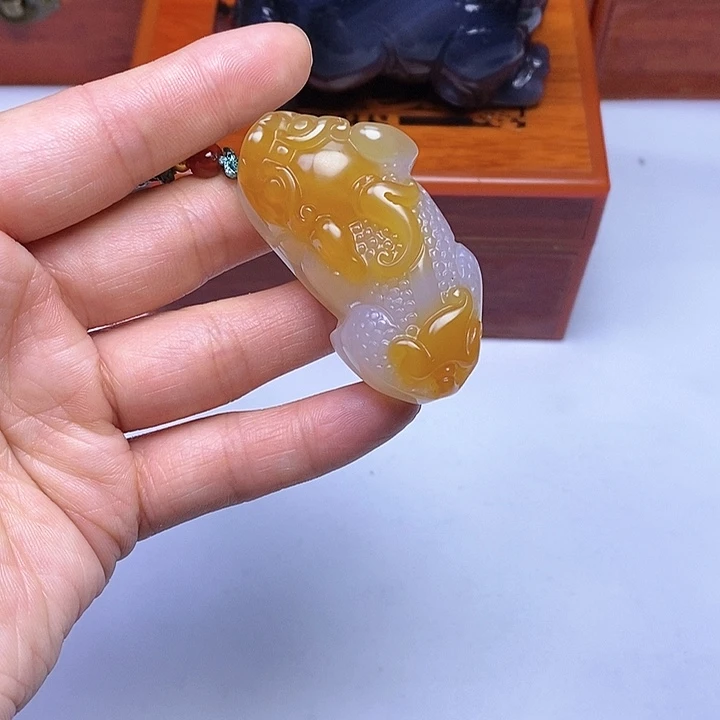 玛瑙/玉髓手把未镶嵌正*量