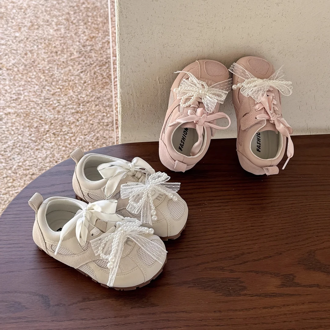 阿童木小女孩鞋子女童单鞋春季新款儿童潮流德训鞋休闲轻便公主鞋