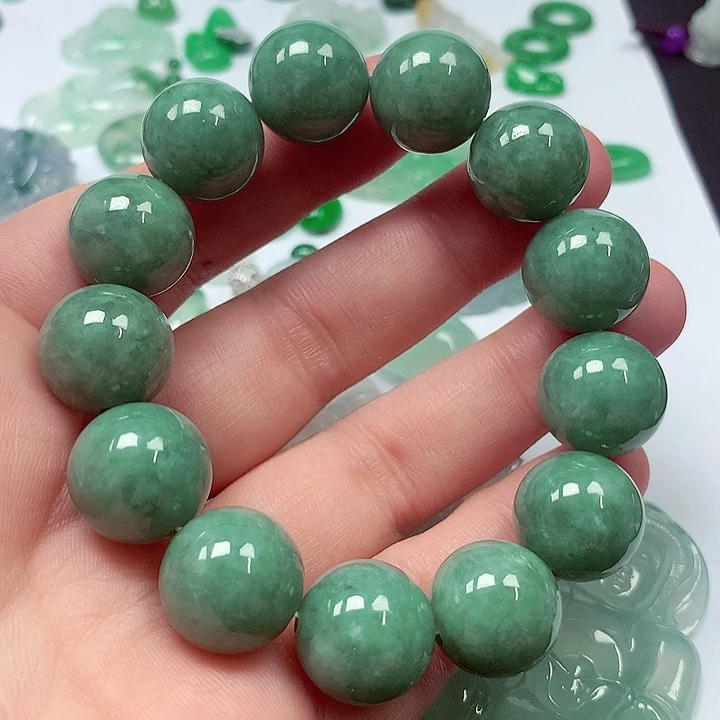 翡翠未镶嵌手链手链