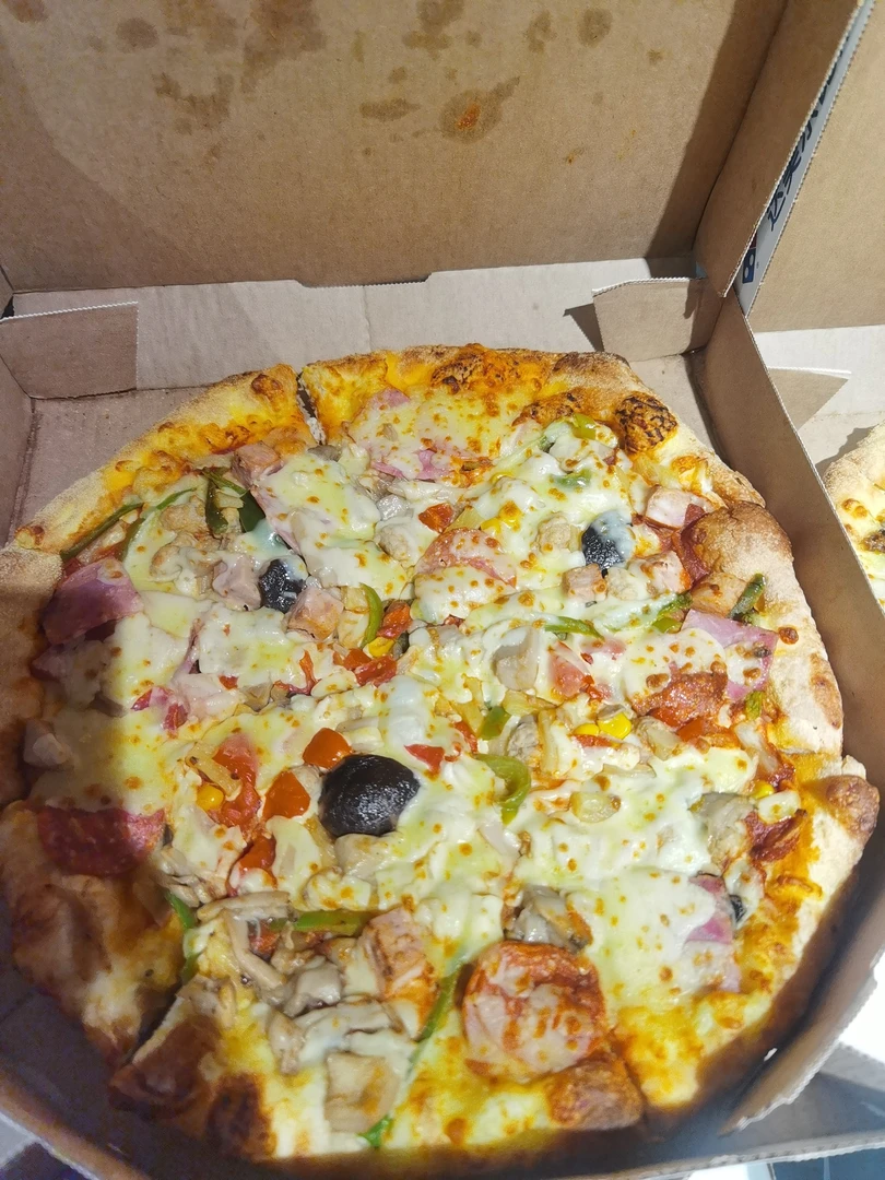 达美乐经典豪华尊享披萨，12寸一个