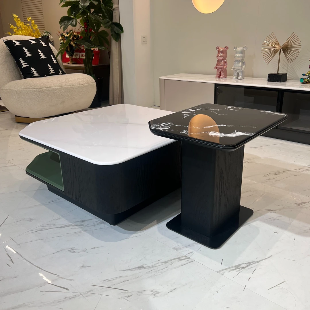 【AmazonGreen亚马逊绿】茶几轻奢简约客厅家用小户型劳伦斯配套