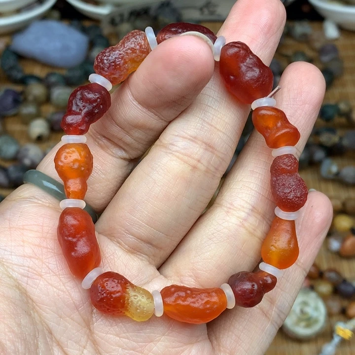 玛瑙/玉髓珠宝半成品未镶嵌成****9
