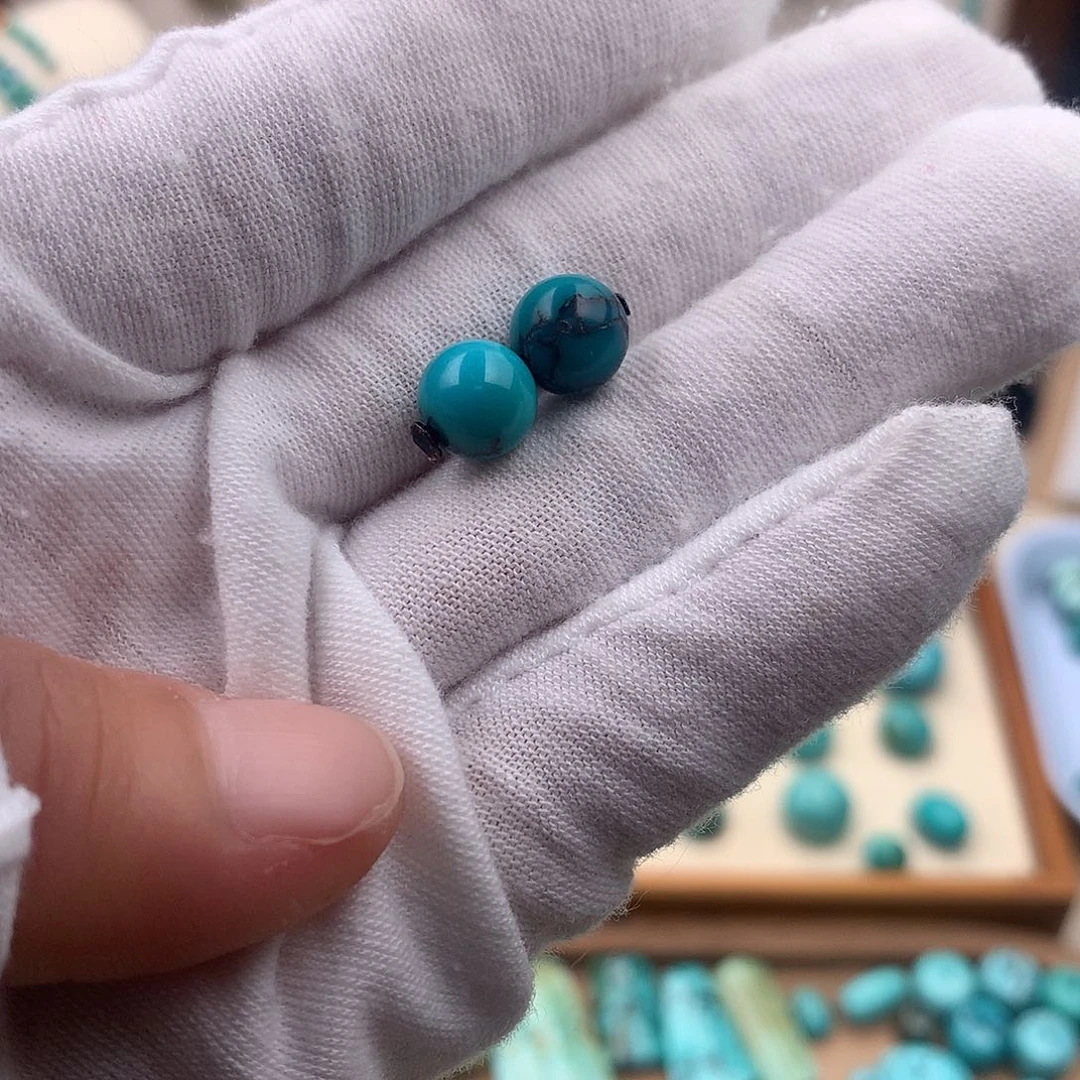 绿松石未镶嵌配饰