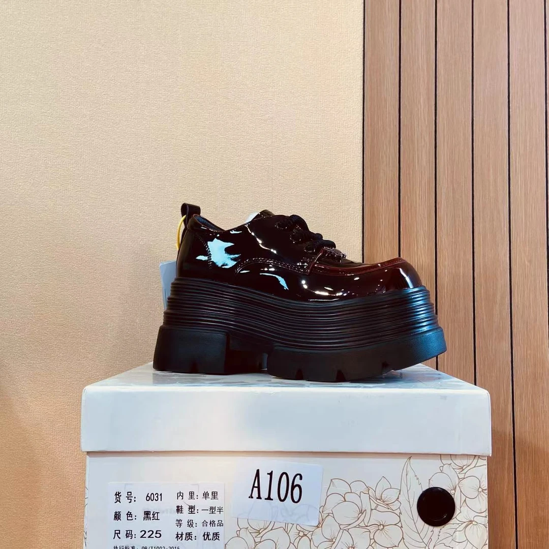【清仓】2025小个子厚底平增高百搭女鞋A106