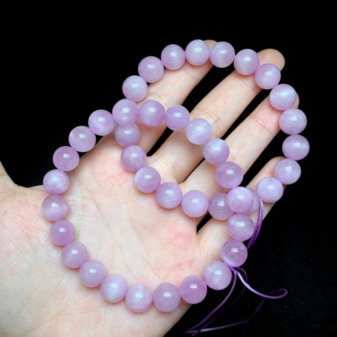 【小宝珠宝】28 T9476-紫锂辉单圈手串-多样性发一件-9mm