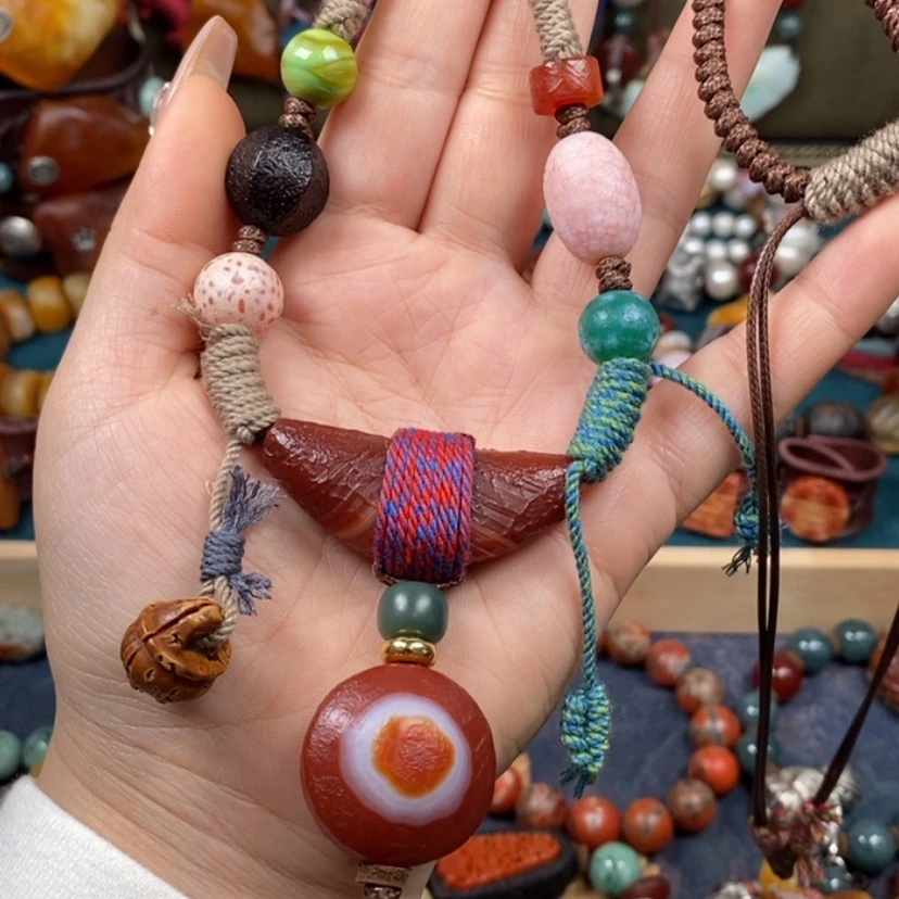 【闪购商品】玛瑙/玉髓颈饰未镶嵌