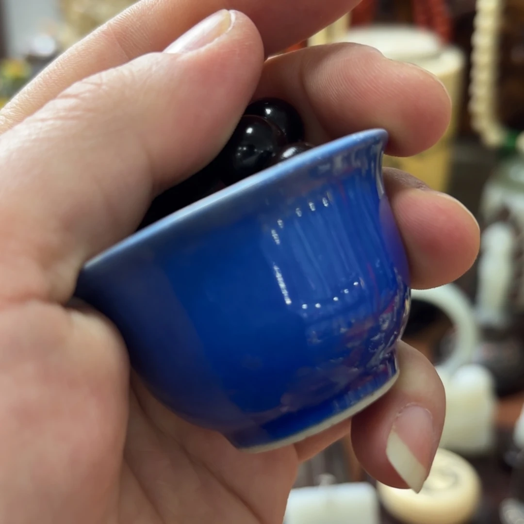 教***父瓷片雕刻精美精致