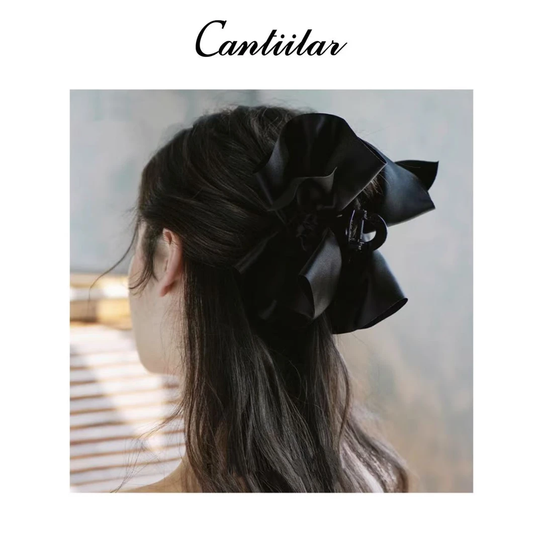 CANTIILAR 灵动多层大蝴蝶结抓夹高颅顶发饰 ZJ519
