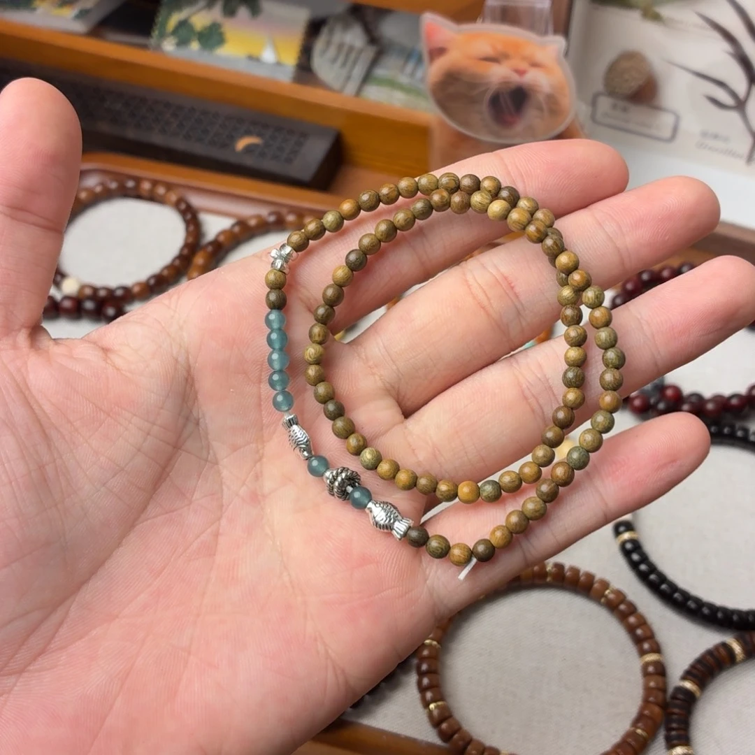 维腊木（绿檀）手串/手链