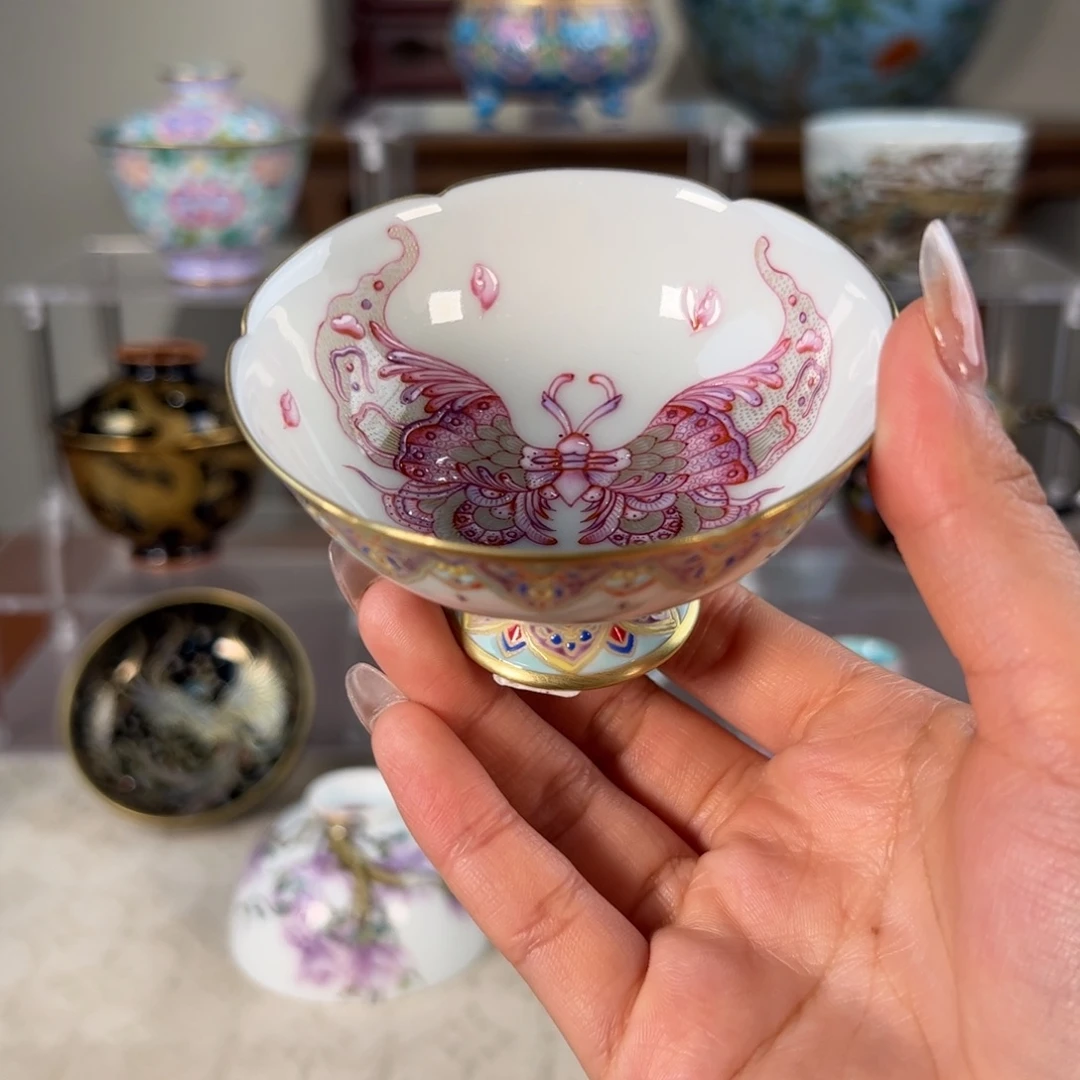 纯手工手绘 高端茶器