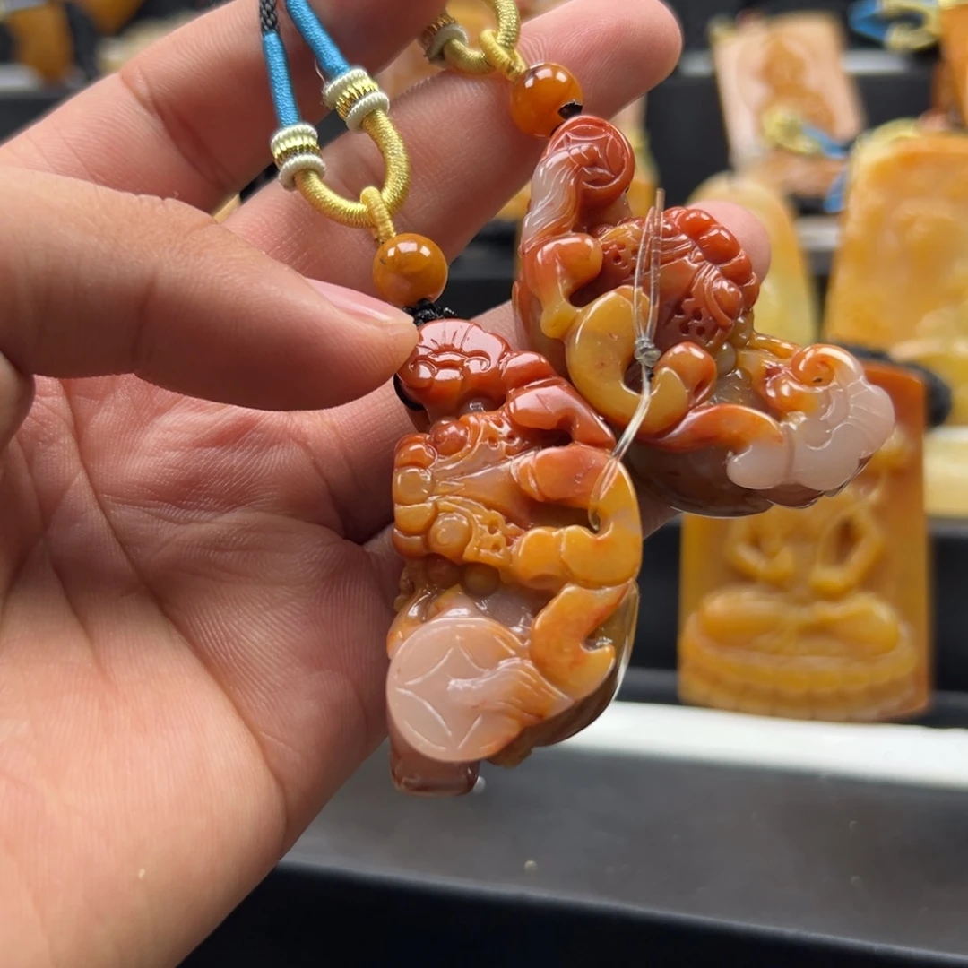 石英质玉（黄龙玉）未镶嵌hly