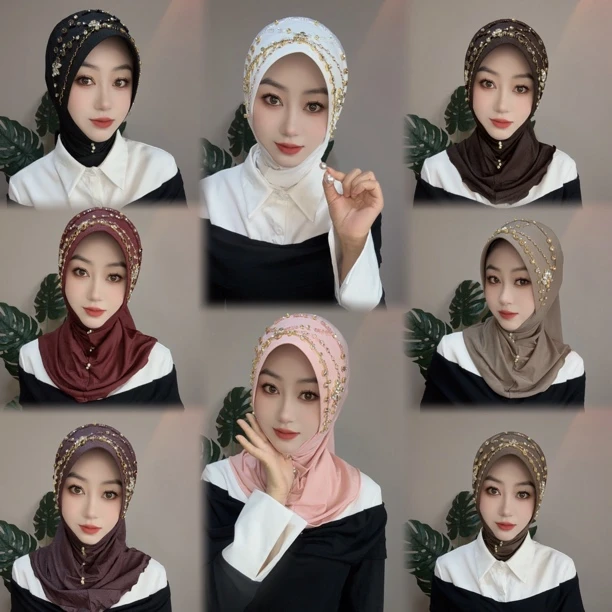 鎏光叠钻—重工硬帽檐[送珍珠针]