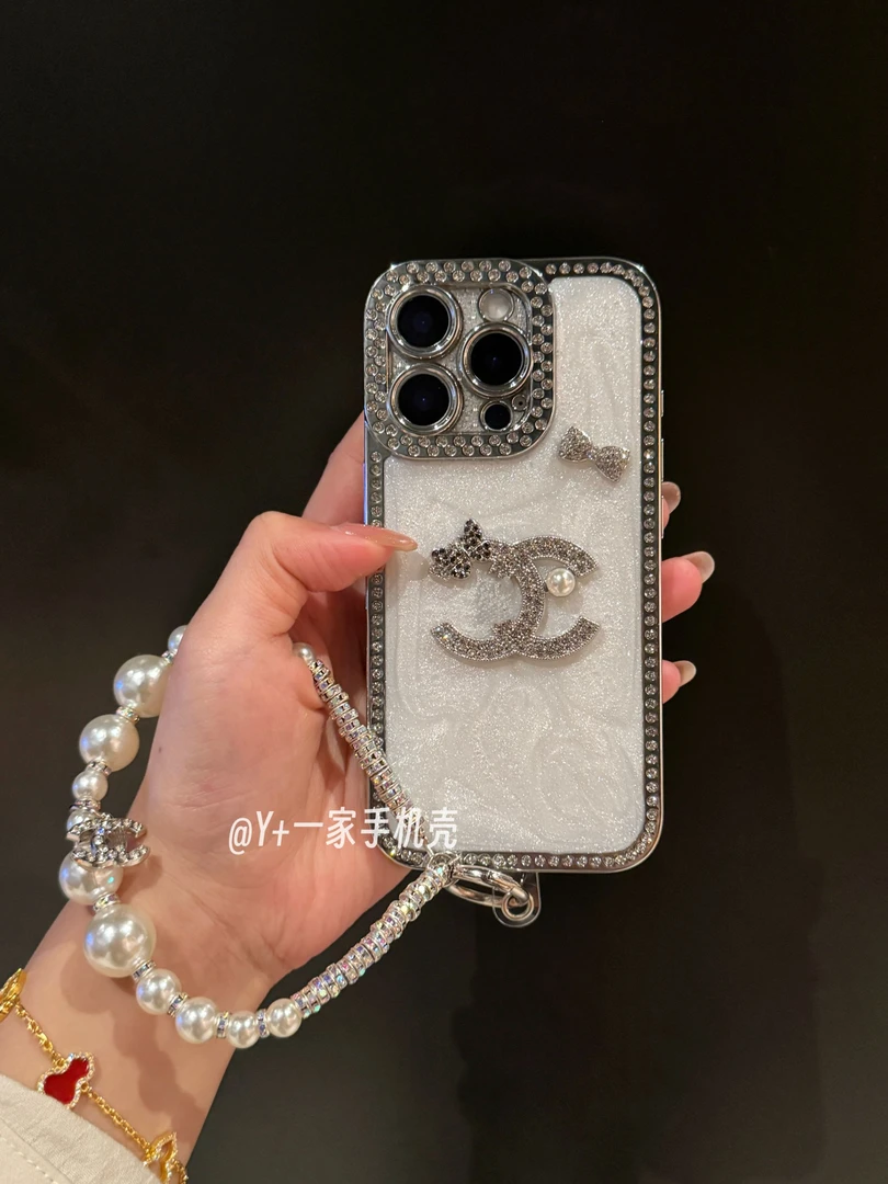春夏轻奢闪钻滴胶适用于苹果16手机壳iphone15promax套14/13/12