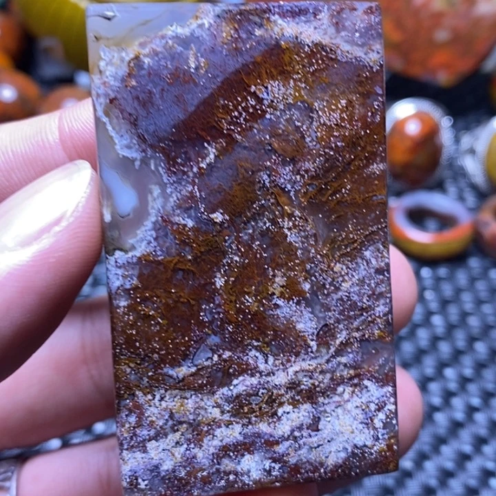 玛瑙/玉髓颈饰未镶嵌金*