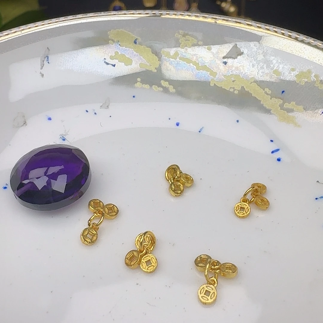 颈饰紫晶银S925镶嵌紫水晶925镶嵌69