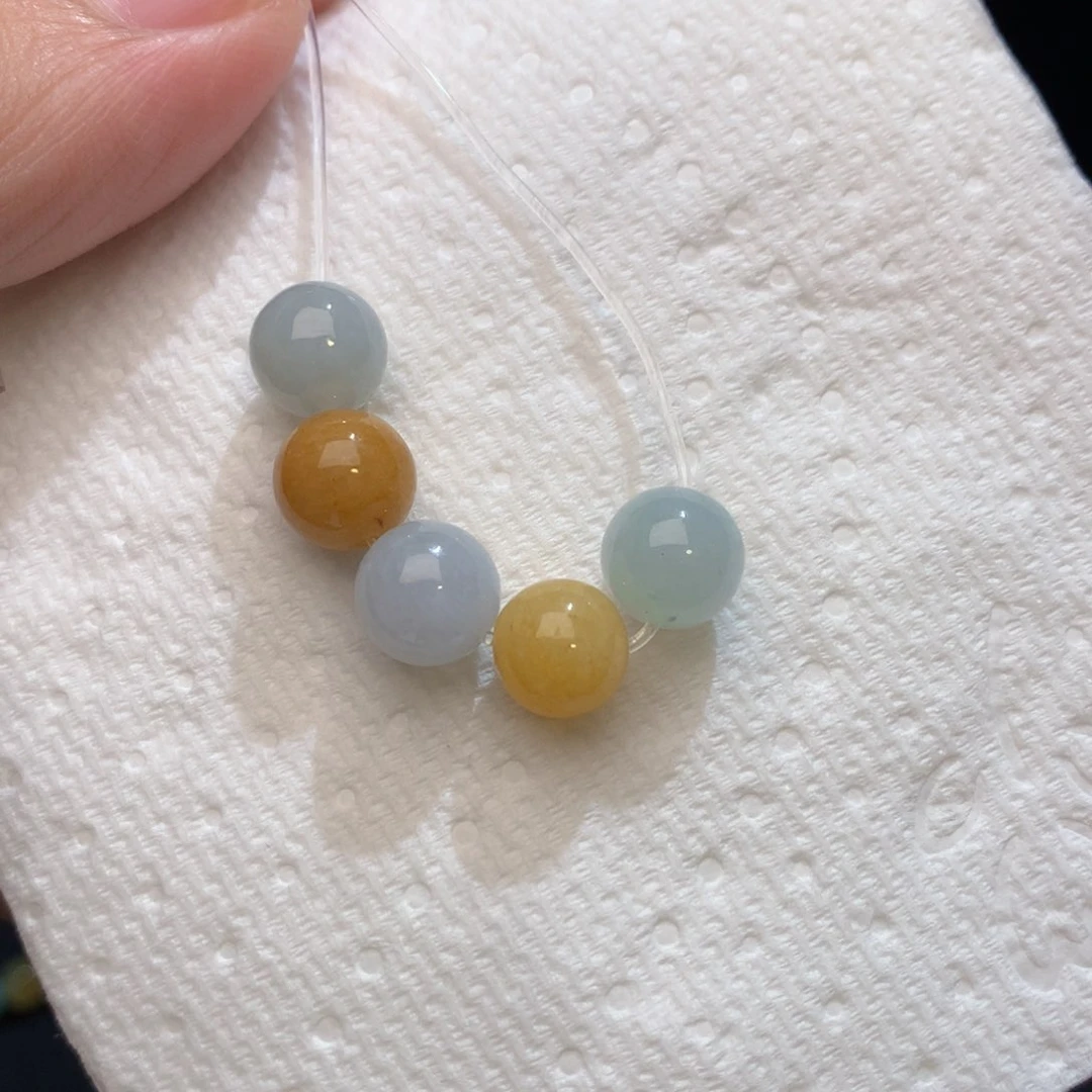 翡翠散珠七彩珠珠珠珠