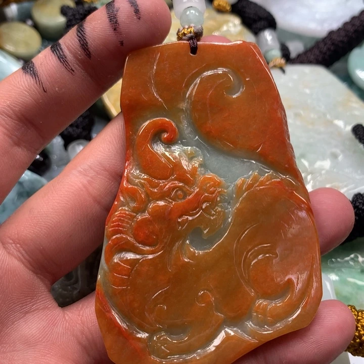 颈饰未镶嵌翡翠保真天然a货翡翠