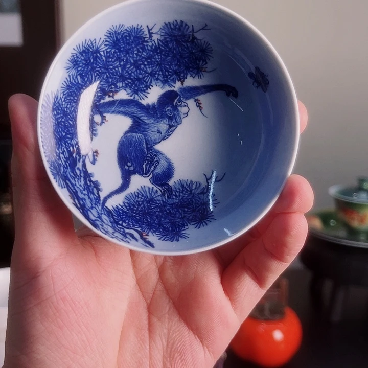 景德镇陶瓷艺术猴