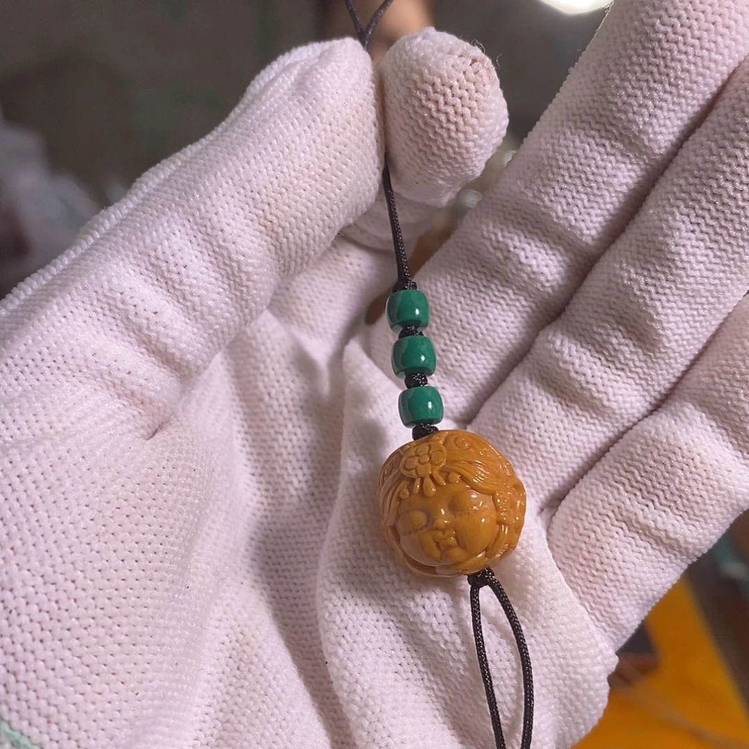 橄榄核吊坠核桃猴头