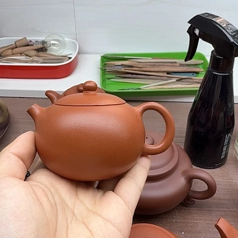 咪***咪朱泥茶案茶壶茶壶茶壶