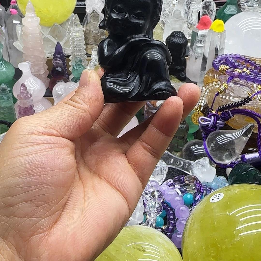 未镶嵌车挂水晶摆件