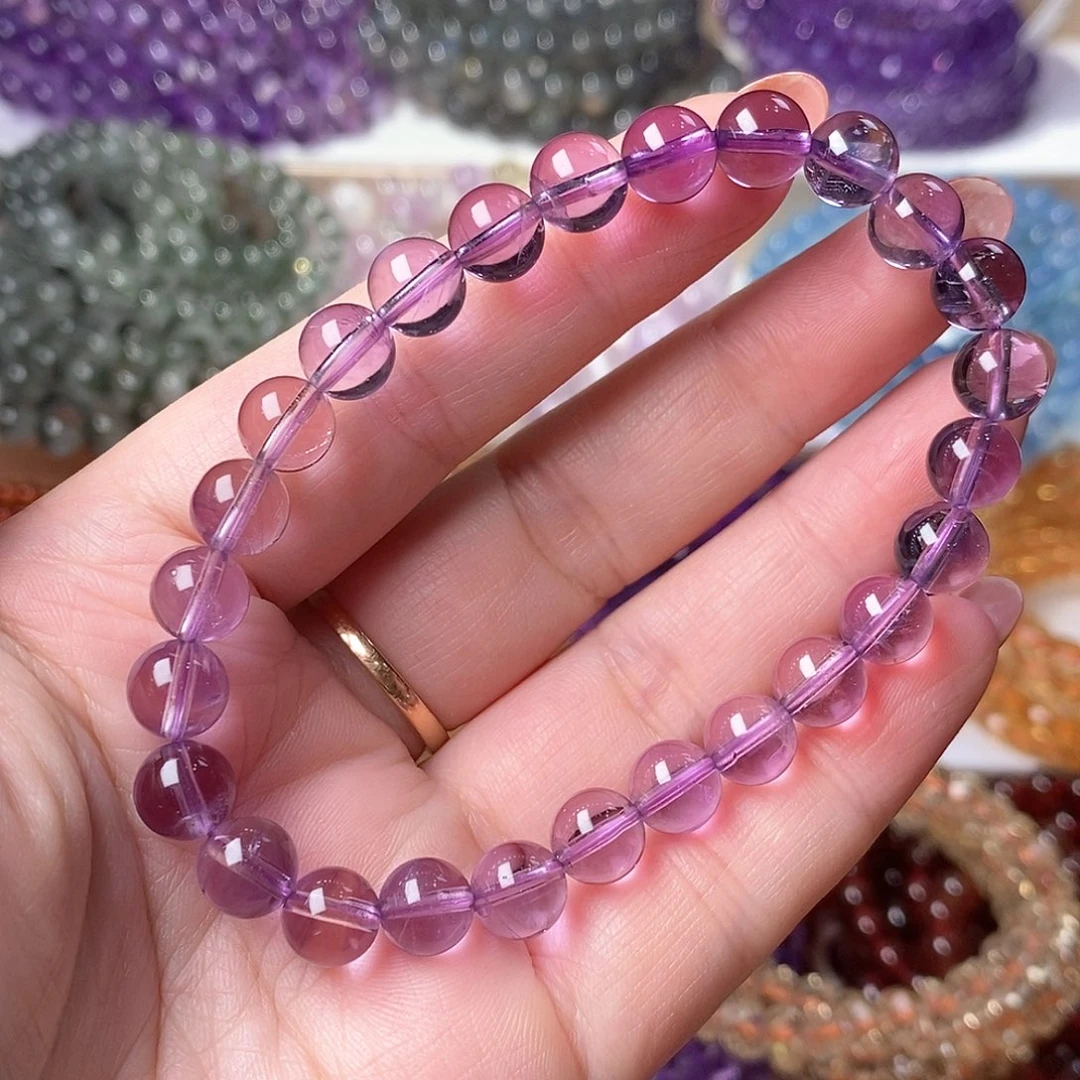 未镶嵌手链紫晶17