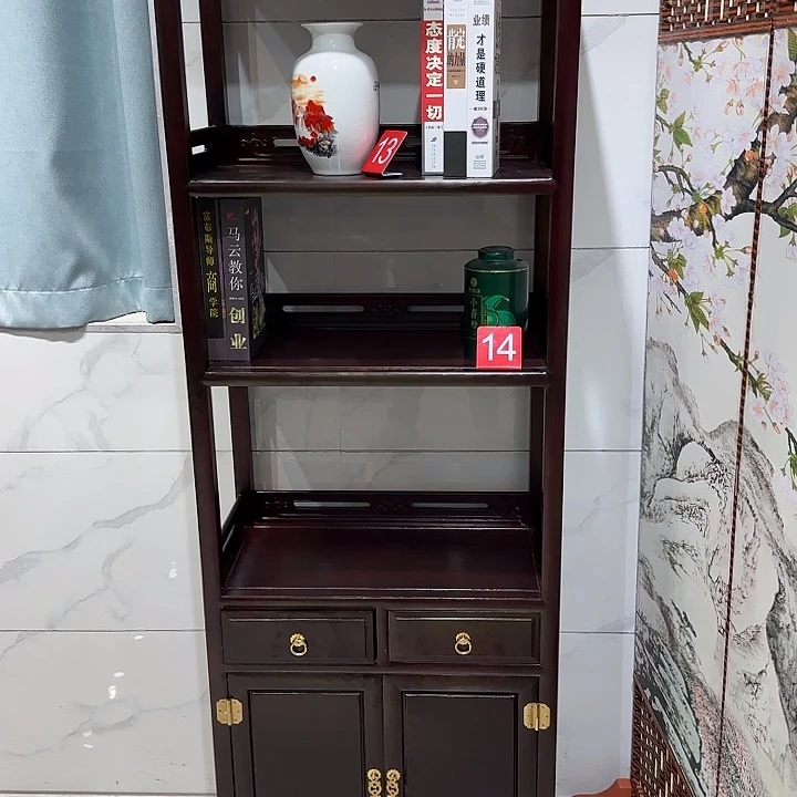 红酸枝木类书柜62书柜