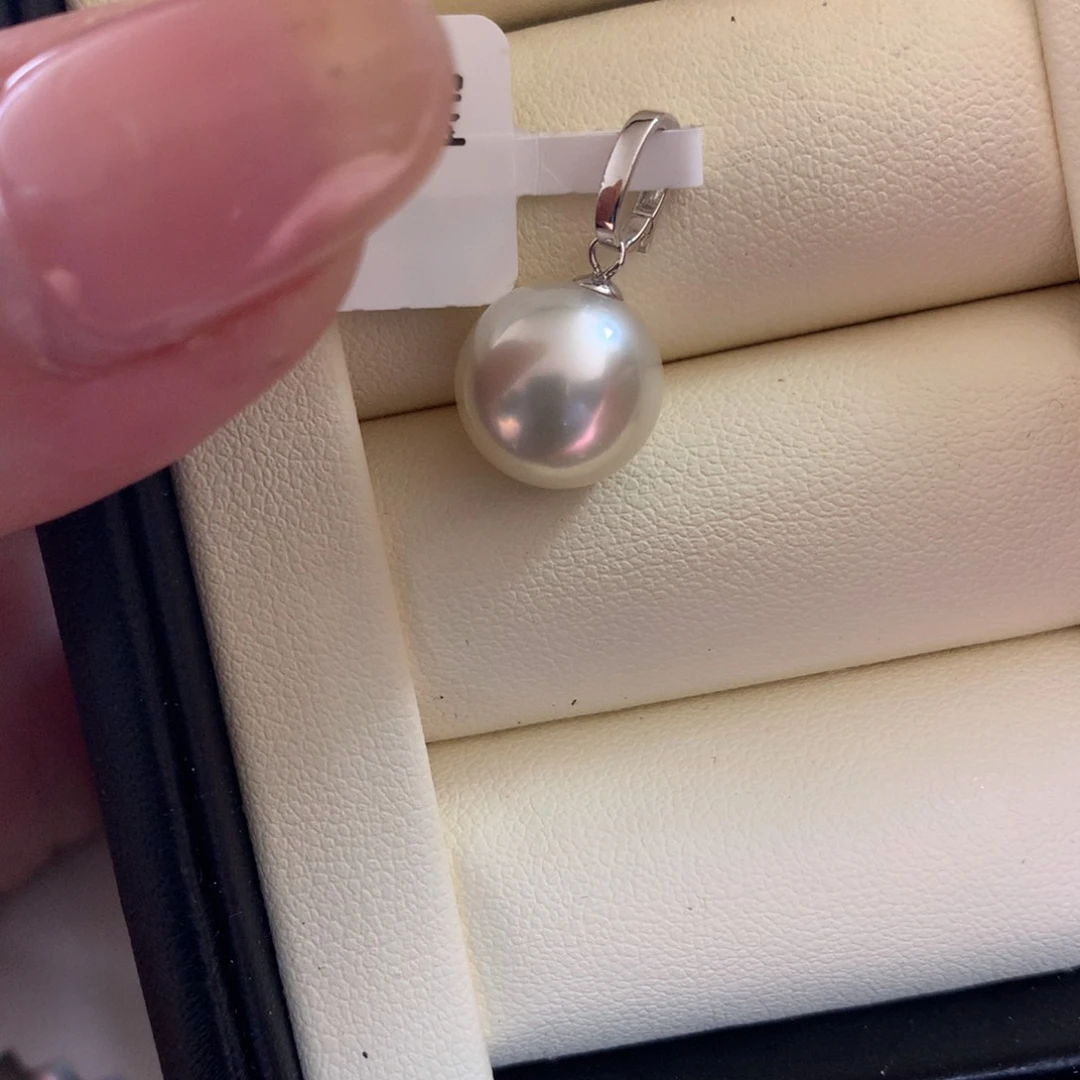 海水珍珠18K金镶嵌颈饰