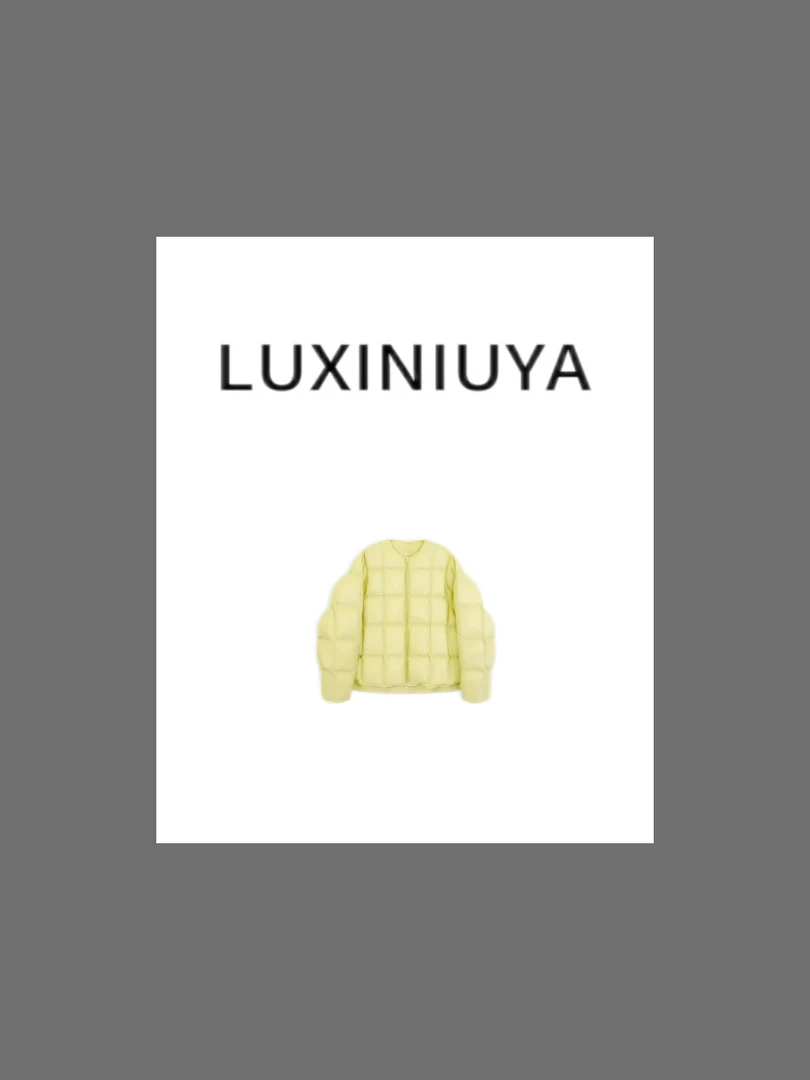 【LUXINIUYA】爆款羽绒服 时尚设计感 百搭保暖外套#CX2416