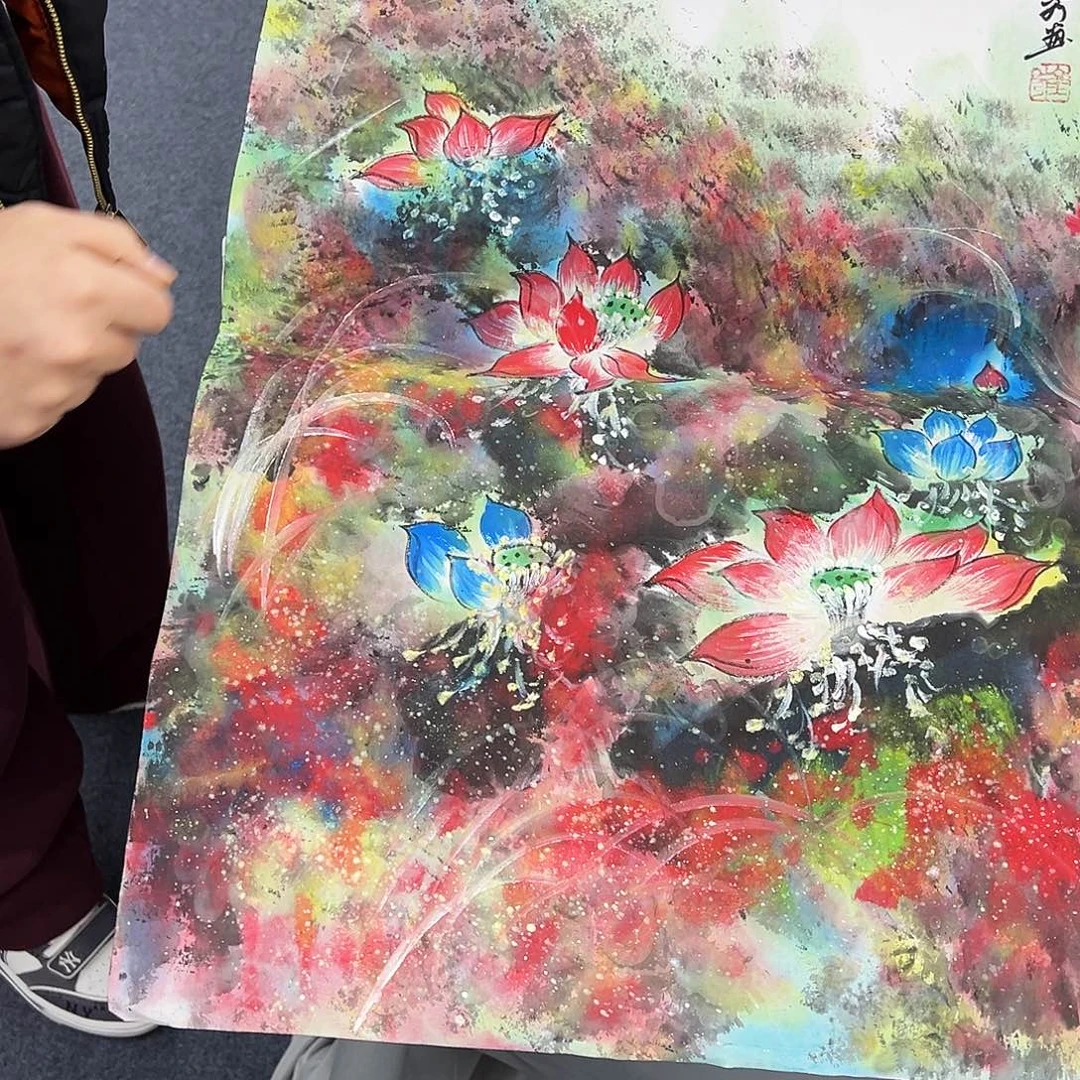 国画纯手绘作品欣赏