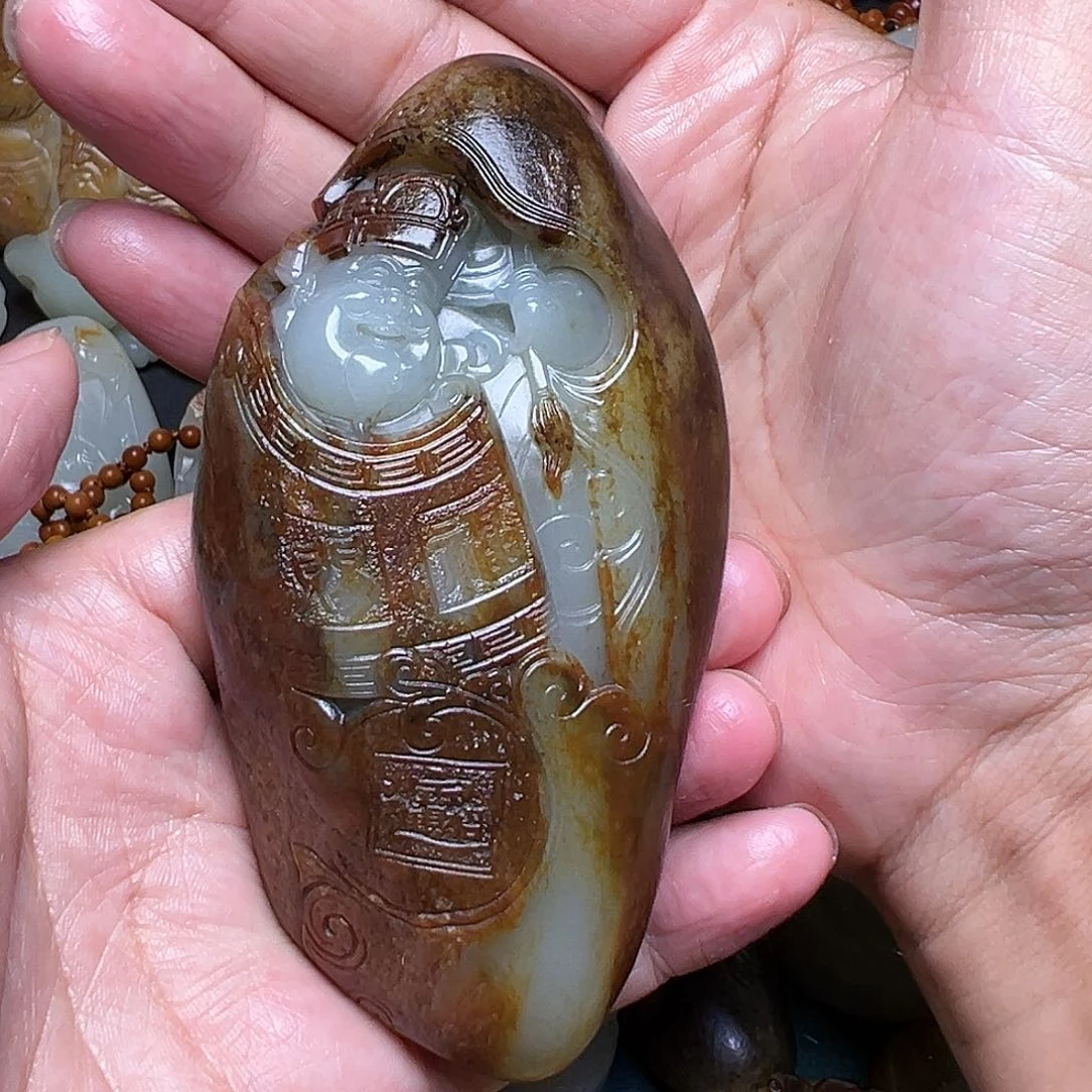 【闪购商品】未镶嵌和田玉把件绝**人