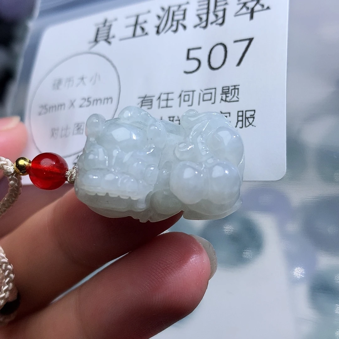 翡翠未镶嵌颈饰507