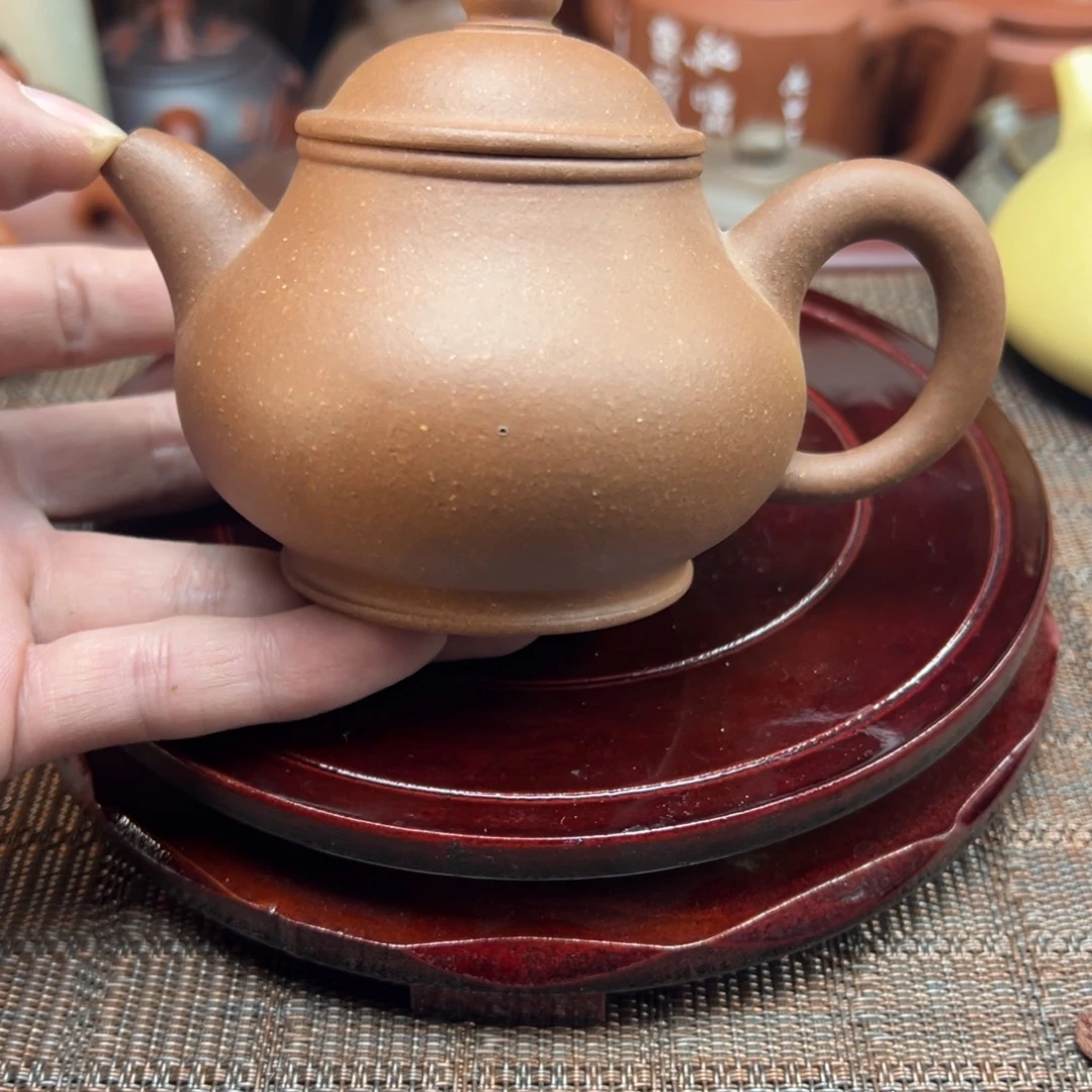 紫砂茶壶宜兴原矿紫砂壶230毫升容量