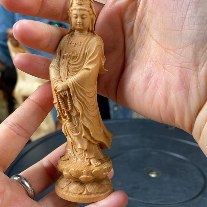 柏木（崖柏）手把件