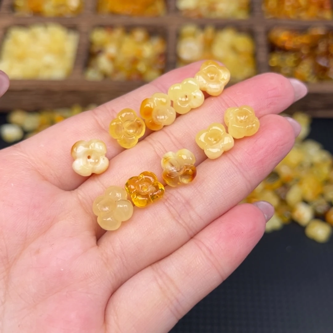 琥珀未镶嵌吊坠(不含链)