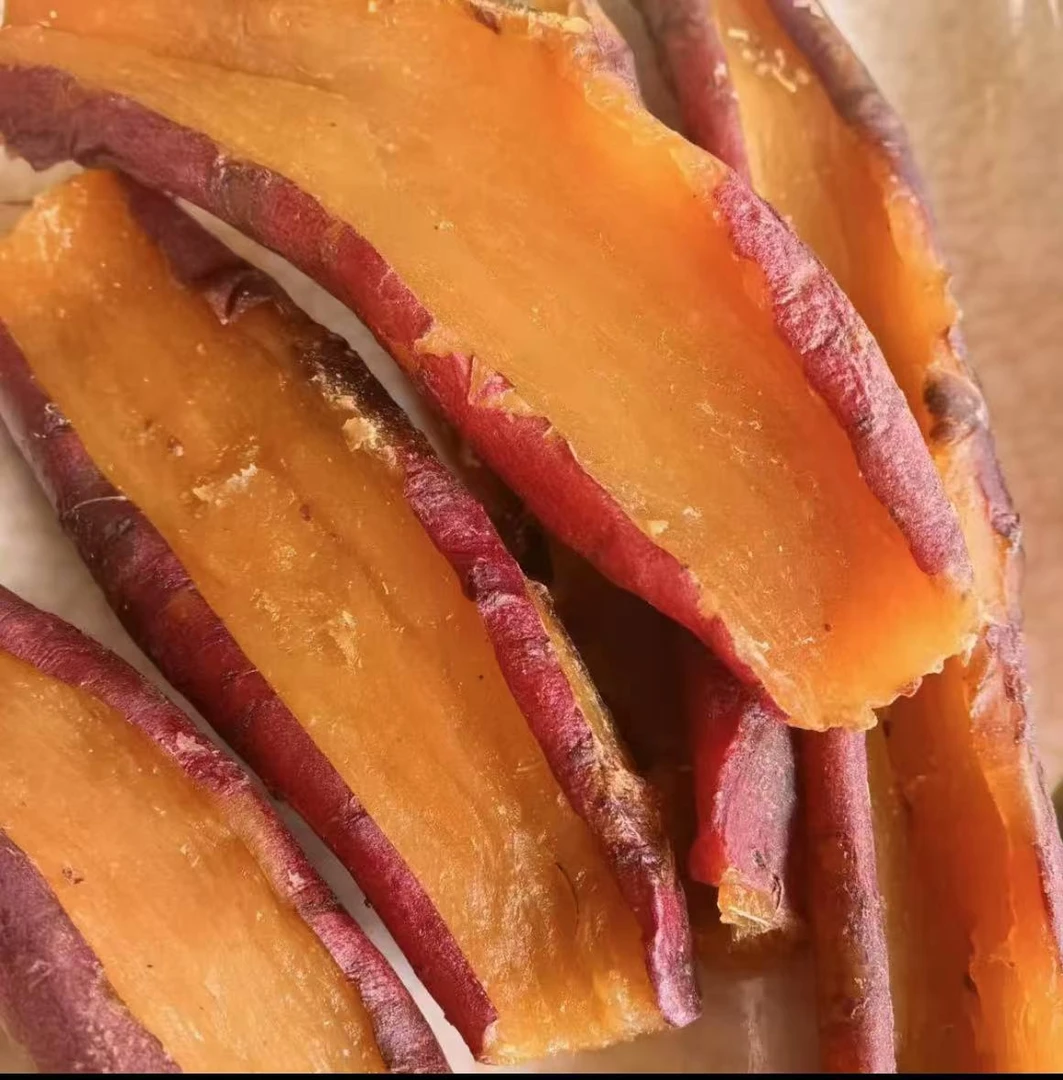 带皮宝宝红瑶蜜薯干香甜软糯自然风干晾晒