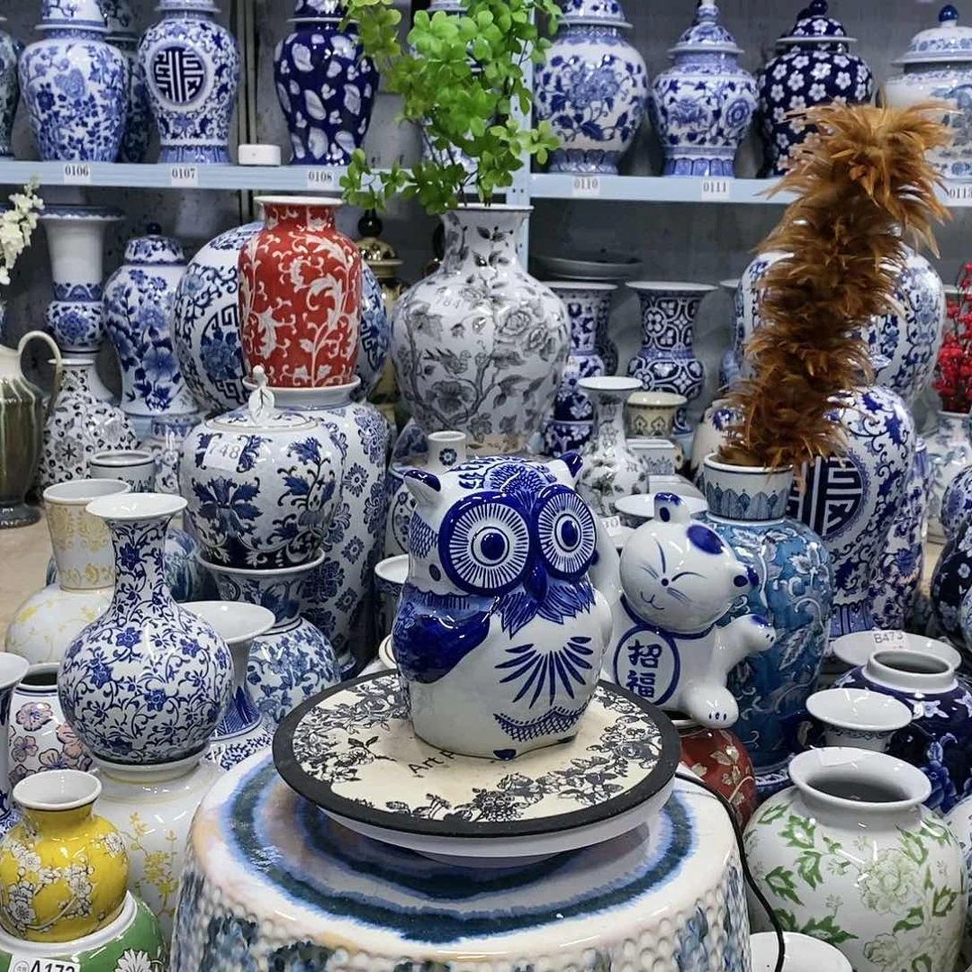 【闪购商品】摆件猫头鹰瓷器摆件………………………………