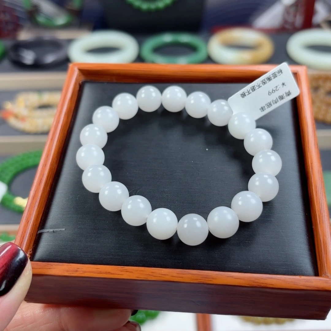 和田玉手链未镶嵌