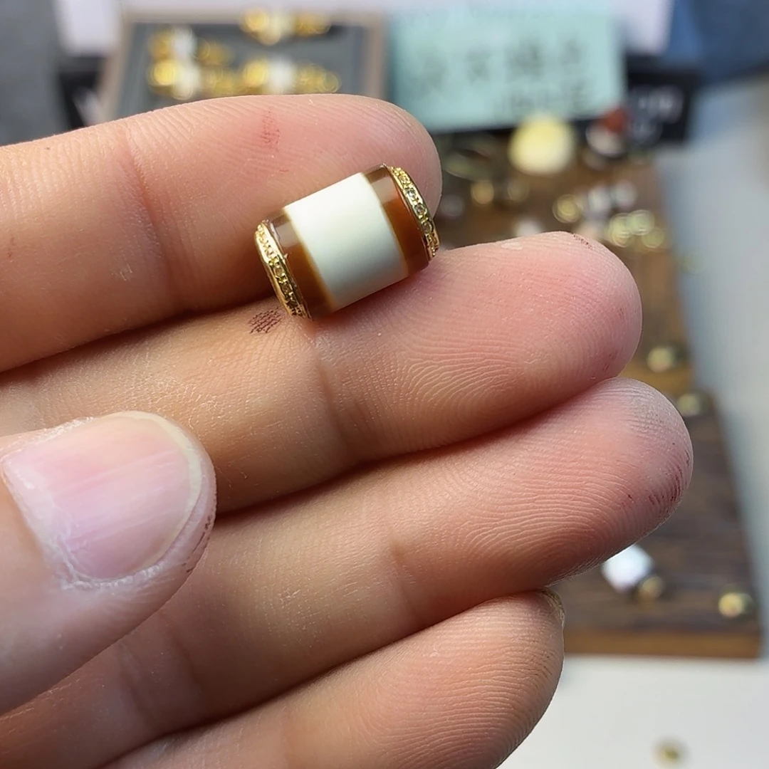 银S925也门剁珠一物一图