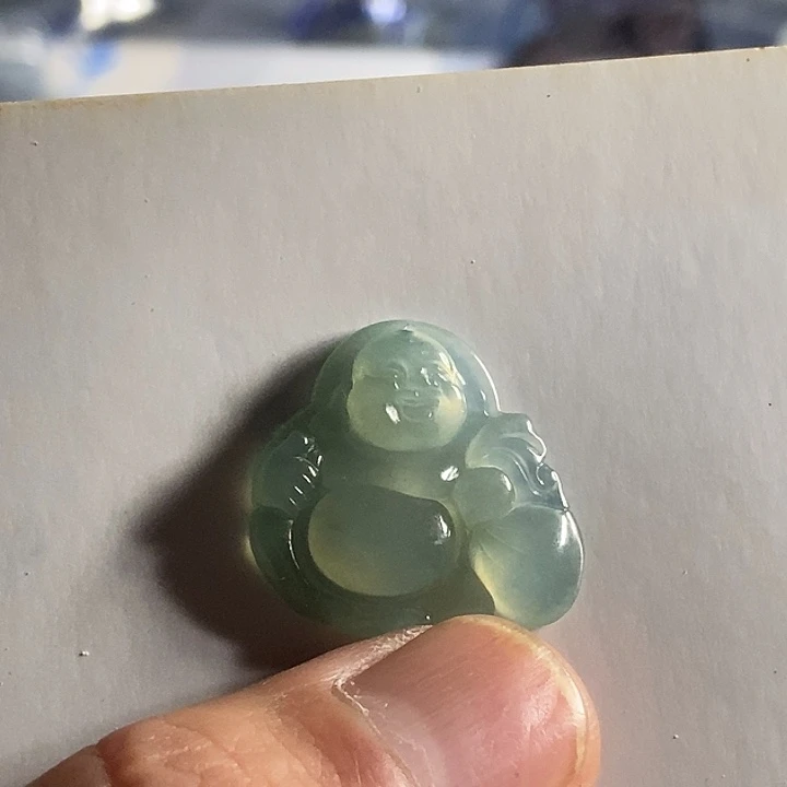 翡翠未镶嵌颈饰天然翡翠佛公