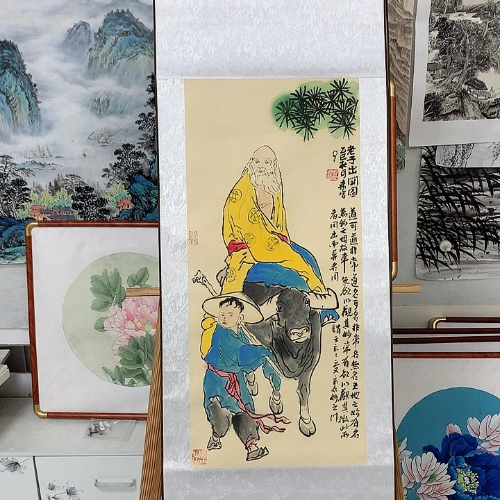 国画老子出关1111111