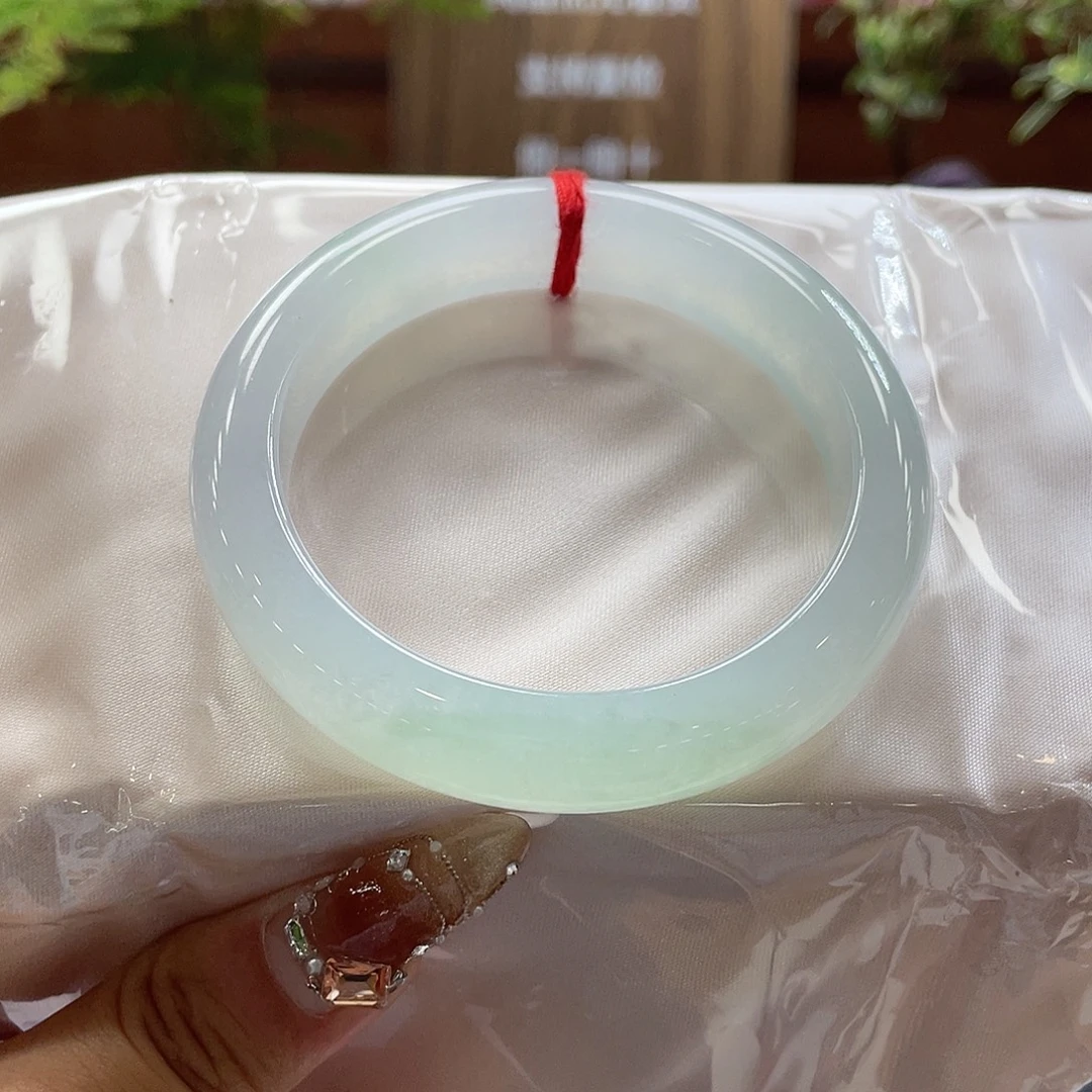 翡翠未镶嵌手镯15号