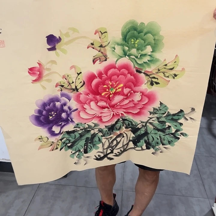 国画精品手绘作品