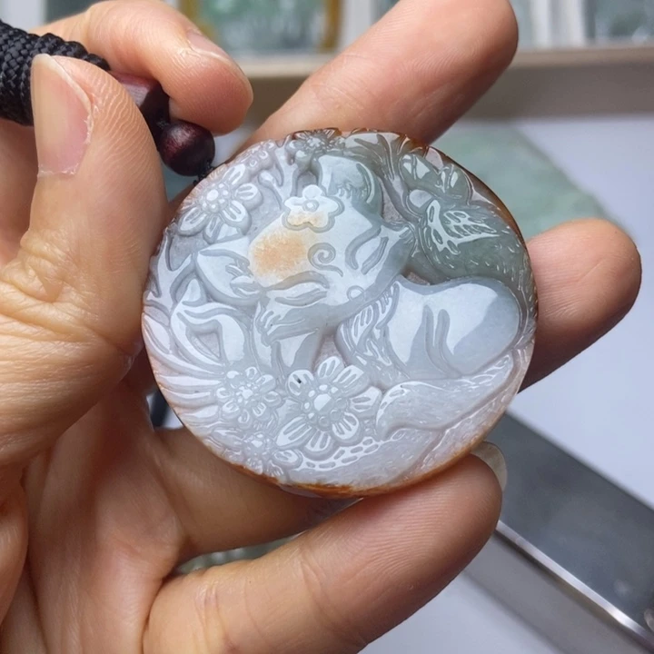 颈饰未镶嵌翡翠翡翠
