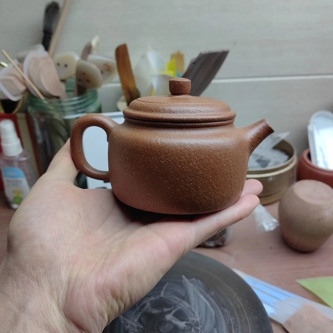 正宗宜兴原矿黄降坡坡壶纯全手工降坡泥德钟