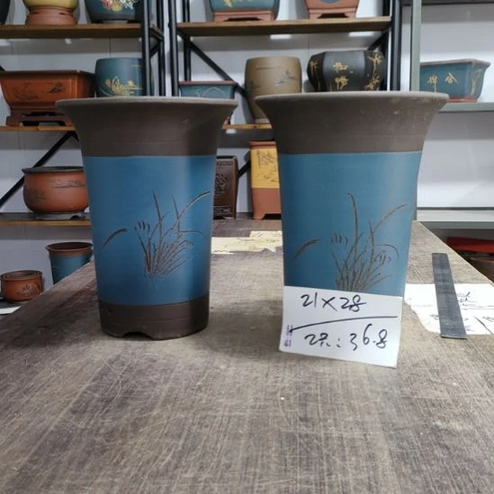 紫砂花盆库存尾货清仓