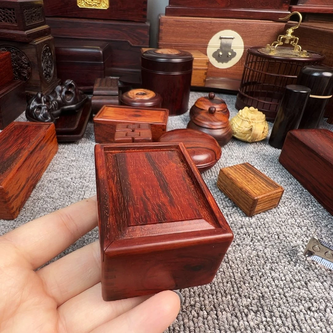 檀香紫檀（小叶紫檀）抽拉盒