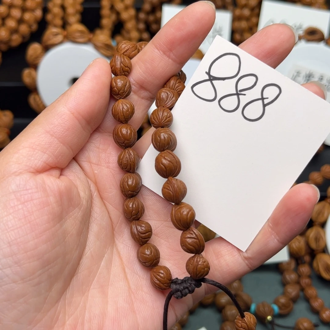 手串桃核秦岭龙纹桃核8小龙纹