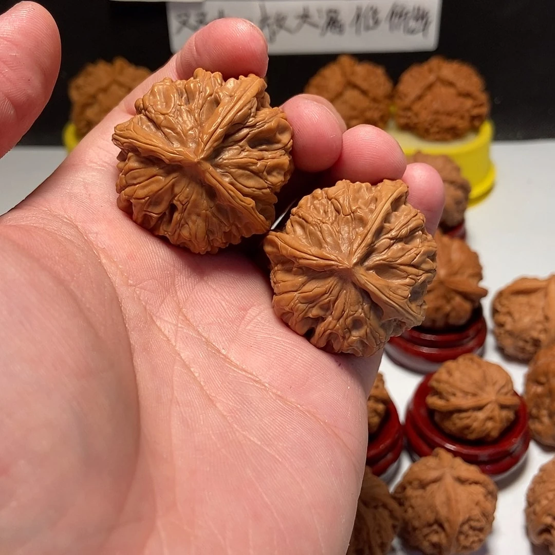 吊坠文玩核桃夢***に花王